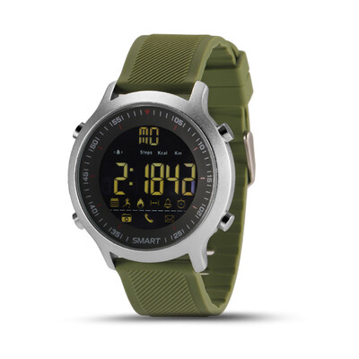 

EX18 Waterproof Wrist Smart Watch Support Call&SMS alert Sports Activities Tracker Bluetooth Wristwatch