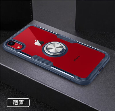 

Back Cover For iPhone XR Case Car Holder Stand PC TPU Ring Suction Scratchproof Bracket Made in Germany