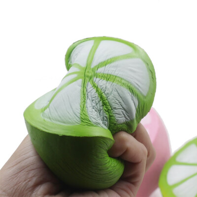 

PU Simulation Lemon Squishy Slow Rebound Decompress Toys Ornaments