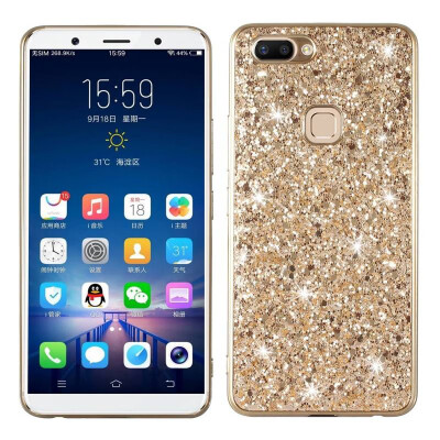 

MOONCASE Vivo X20 Plus Glitter TPU-Gold