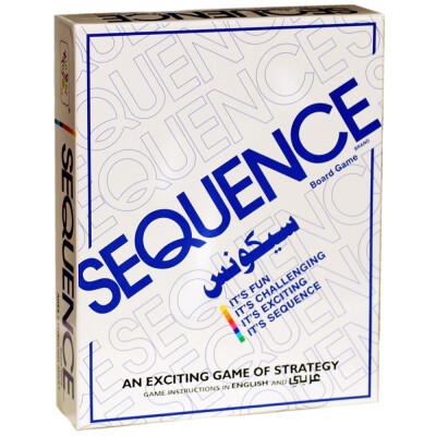 

Party Games Sequence Playing Cards Game An Exciting Game of Strategy Friends Playing Together