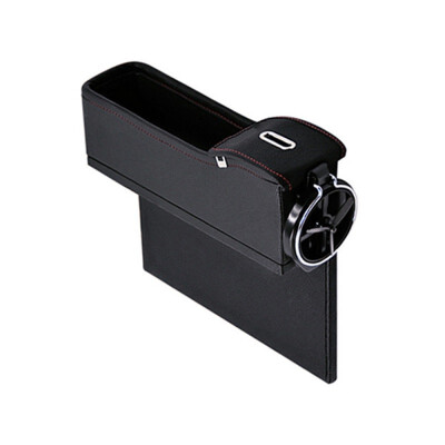 

Leather Side Pocket Organizer Car Seat Filler Gap Space Storage Box