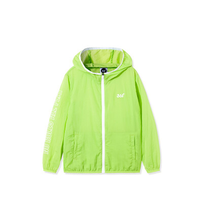 

361° 361 degrees childrens clothing boys skin windbreaker childrens clothing big boy jacket 2019 spring new N51913602 bright green 130