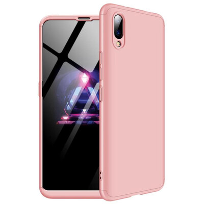 

MOONCASE Vivo NEX S front fingerprint Three-section all-inclusive shield - pink