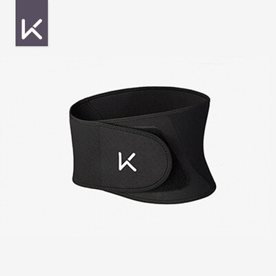 

Keep Lightweight Sports Waist Fitness Lightweight Breathable Support Anti-waist Disc Highlight Black M Code