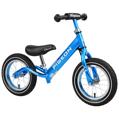 

Flying Pigeon PIGEON Childrens Balance Car Bicycle 1-3-6 Years Sliding Cars Children Men&Women Baby Kids Sliding Two Wheels No Footing Aluminum Bicycle Spoke Wheel Ice Blue