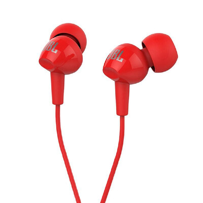 

JBL C100SI 35mm Wired In-ear Headphones Stereo Music Headset Dynamic Earphone One Button Remote Hands-free with Microphone White