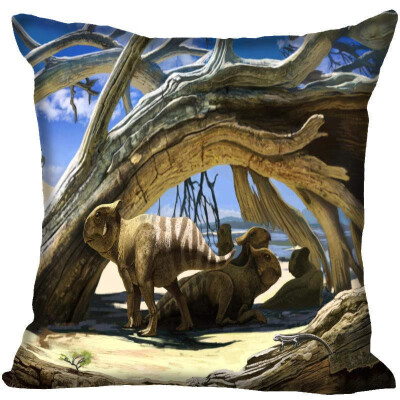 

Dinosaur Hot Sale Pillow Case High Quality New Years Pillowcase Decorative Pillow Cover For Wedding Decorative Christmas