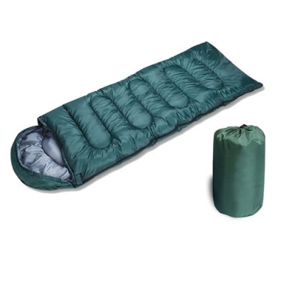 

190T polyester cloth Winter Warm Cotton Envelope Sleeping Bag Thermal Adult Winter Sleeping Bag Outdoor Travel Waterproof Sleeping