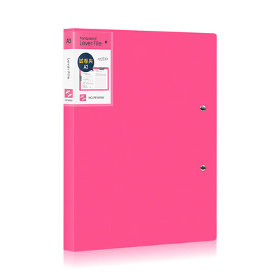 

Fudek student test paper clip open A3 drawing folder information book metal clip flat clip red FB7698W