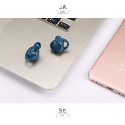 

SM-R150 Binaural Wireless Bluetooth Headset Sports Mini Invisible Mini Earbud Bluetooth Headset Black Technology Charger Headset