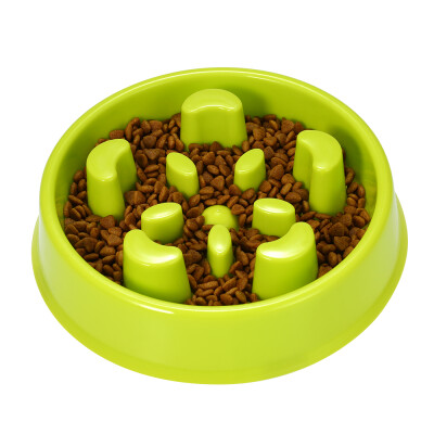 

Dog Food Bowl Anti-Choke Slow Feeder Fun Interactive Pet Bowl Non-Slip Healthy Eating Food Water Bowl for Dogs