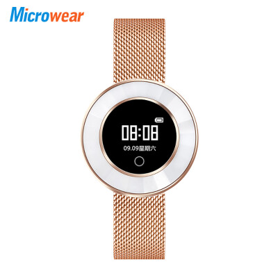 

Microwear X6 Smart Watch Women Heart Rate Monitor Blood Pressure Blood Oxygen Smart Bracelet Waterproof Pedometer Smart Wristband