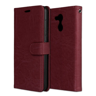 

MOONCASE Huawei Glory 6C Pro 3 Card Photo Frame Leather Case - Brown