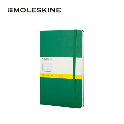 

MOLESKINE Classic Notebook Business Office Stationery Conference Notepad Hard Face Pocket Square Hand Account Green 6286