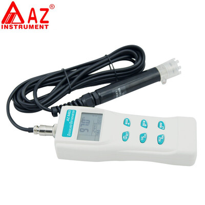 

AZ8403 Oxygen Analyzer Meter Aquarium Oxygen Density Sensor Probe Dissolved Oxygen Meter Seawater Fresh Water Quality Oxygenator