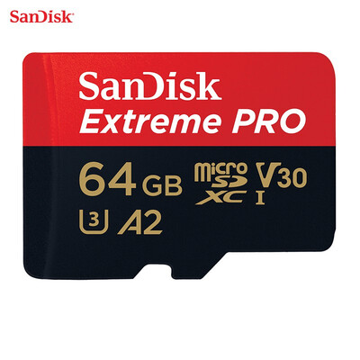 

SanDisk Original TF Micro SD Card Extreme Pro Memory Card U3 64GB Phone Camera 4K Video Recording
