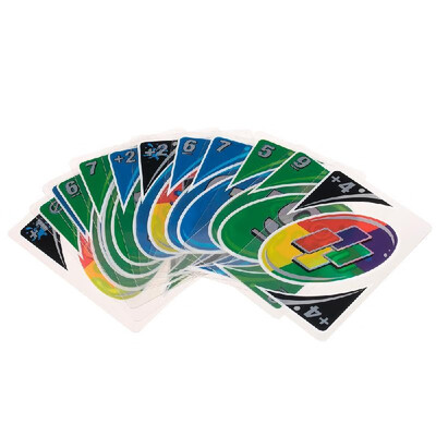 

UNO Cards Game 108 Cards Waterproof PVC Transparent Play Cards Kids Toy Game Number One for Family Fun