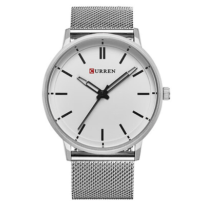 

CURREN Men\s Steel Belt Business Fashion Simple Milan with Quartz Watch