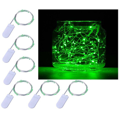 

Supli Led String Lights Battery Operated 12M2M x 6 120 Leds Copper Wire Lights for Indoor Home Valentines Day Wedding Party