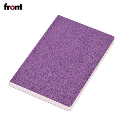 

front Fashion PU Leather Soft Cover A5 Notebook Ruled Paper Travel Journal Diary Daily Writing Notepad Perfect for School College