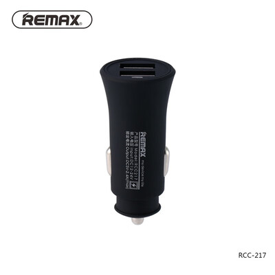 

REMAX 24A Dual USB Car Charger with LED Fast Charge adatper Mini charging For iphone 7 8 Xxiaomiipad Samsung DC 12-24V