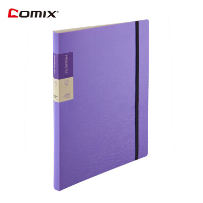 

Comix Multi-functional A4 Punchless Binder File Folder Strong Clip Clamp Documents Organizer for Office School Student Teacher Sup