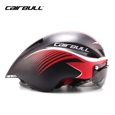 

CAIRBULL Stylish Adult Road Bike Helmet Adjustable Sport Cycling Helmet Bicycle Helmets Safety Protection with Goggle Lens