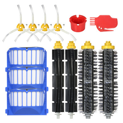 

Pack of 13 Replacement Accessories Kit for iRobot Roomba 600 Series 690 691 694 650 651 664 615 601 630 Vacuum Cleaner-- Bristle B