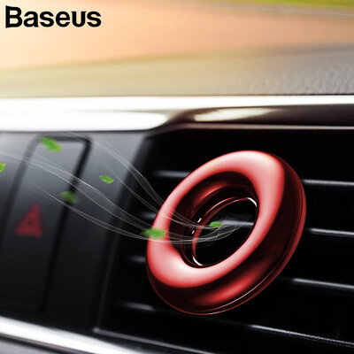 

Baseus Car Air Aromatherapy Holder Auto Air outlet Air Freshener Purifier Fragrance Mini Round Car Purifier Holder