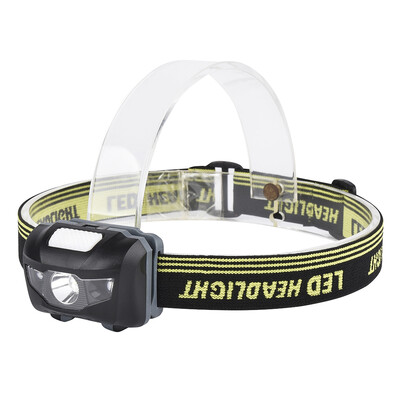 

Mini LED Headlamp 4 Mode Waterproof LED Headlight Flashlight White Red Light Head Lamp Light 90 Degree Swivel Head for Camping C