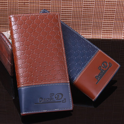 

New business Korean version of the tide multi-functional casual mens wallet mens long style wallet