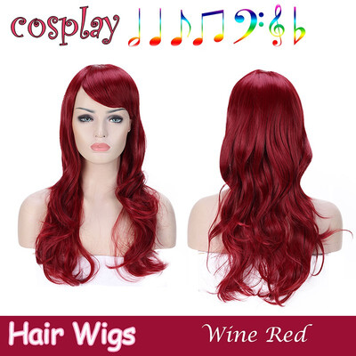 

Full Wig Cosplay Wigs for Women Synthetic Long Curly Wigs Wavy Anime Costume Heat Resistance
