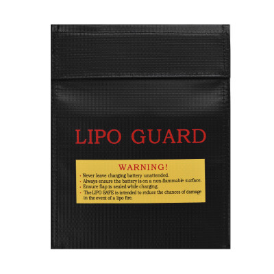 

Lipo Battery Protection Bag Fireproof Explosion-proof Water-proof Safe Charging Storage Bag for Home Office Use Large Space