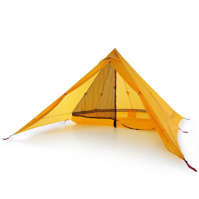 

Ultralight 2 Person Tent Portable Backpacking Tent Double-Side Silicone Coating Water-resistant Outdoor Camping Tent Tarp Sun Shel