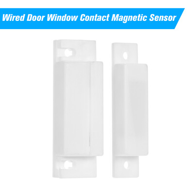 

Wired Door Window Contact Magnetic Sensor Intrusion Detector Reed Switch Alarm For Alarm System