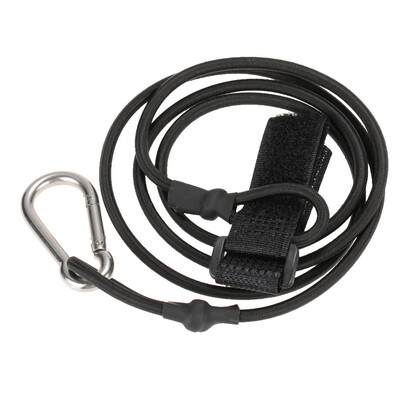 

1pc 4mm Thick 103cm Long Elastic Kayak Canoe Safety Bungee Cord Fishing Rod Lanyard Paddle Leash