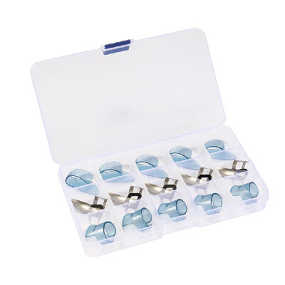 

15pcs Steel Finger Thumb Guitar Picks Set Guitars Thumbpick&Fingerpicks Kit Guitar Plectrum Tools