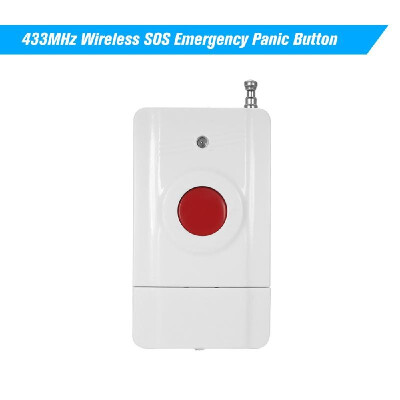 

433MHz Wireless SOS Emergency Panic Button For Our GSM Alarm System One Key Alert