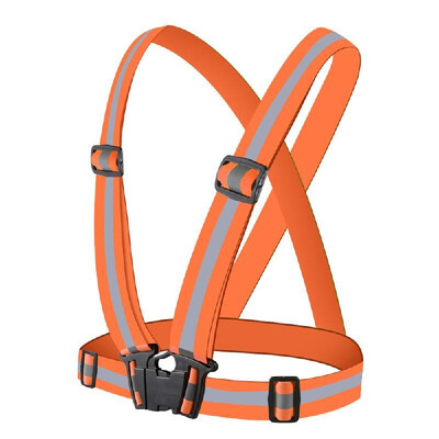 

Multi-Purpose Adjustable Reflective Night Running Vest with High Elasticity High Visibility Safety Secure Lightweight Belt for Run