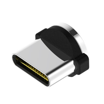 

R-Line1 1M USB Type C Magnetic Cable TOPK R-Line1 Upgraded Reflective Nylon Braided Type-C Cable LED Magnet USB-C Charging Cable