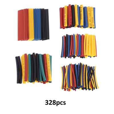 

164pcs 8 Sizes Professional Colorful Polyolefin 21 Halogen-Free Heat Shrink Tubing Tube Sleeving φ10-φ140