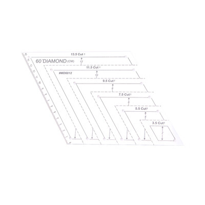 

1pcs Transparent Plastic Quilting Ruler DIY Handmade Tailor Sewing Tools