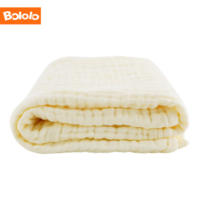 

Bologo baby gauze bath towel super soft water newborn cotton towel autumn&winter thickening 6 layer hug is BL-8314 yellow