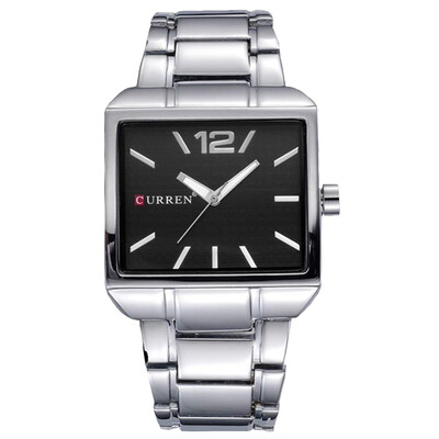 

CURREN Men\s Luxury Band Material Type Stainless Steel Quartz Sport Watch