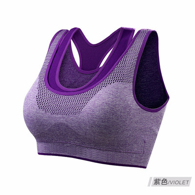 

New Running Fitness Sports Bra Quick Drying Yoga Vest Womens Shockproof Sports Bra
