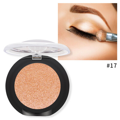 

Pudaier 20 Colors Single Color Eye Shadow Shimmery Glitter Eye Shadow Diamond Makeup Pearl Metallic Eye Shadow Palette