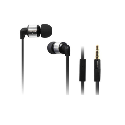 

Awei Headset Headphone In-Ear Earphone For Your In Ear Phone Bud iPhone Samsung Smartphone Earpiece Earbud With Microphone Mic