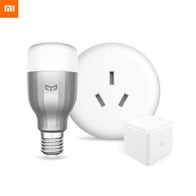 

Xiaomi Smart Home Devices Yeelight RGBW E27 LED Bulb Mi Home Air Conditioner Companion Magic Controller AC 220V