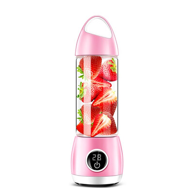 

Portable Electric Juicer Cup USB Rechargeable Vegetables Fruit Juice Maker Extractor Blender Mixer